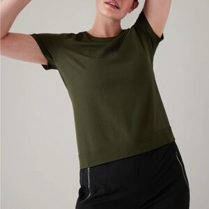 Athleta Olive Green Women's Top Size XL